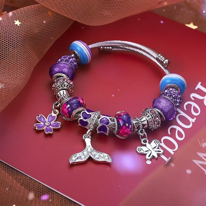 European Large Hole Spacer Charm Beads - Image 3