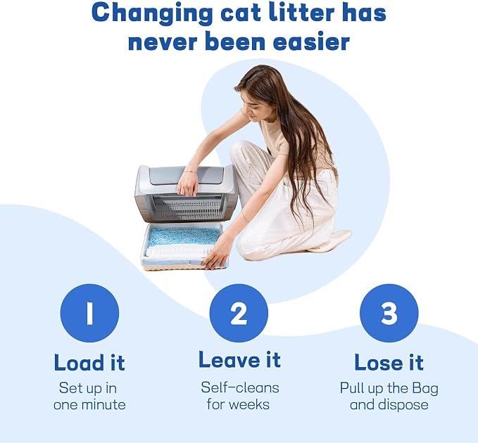 Crystal Cat Litter and Disposable Litter Trays （3 Sets） Compatible - Image 5