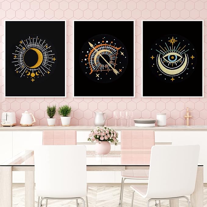 Louise Maelys 3 Set Tarot Moon Embroidery Kits - Image 7