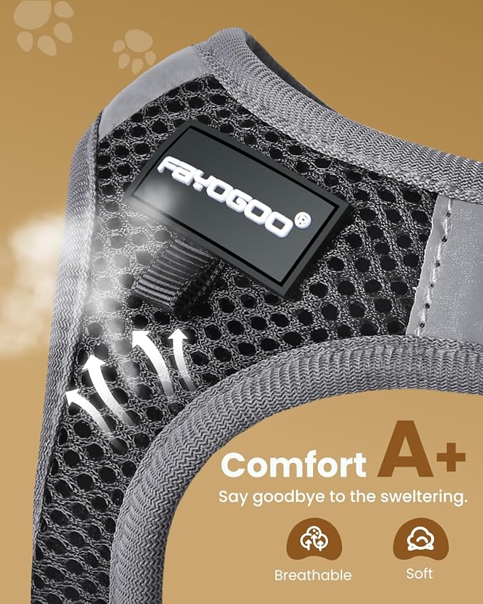 FAYOGOO Cat Harness, Cat Leash and Harness Set - Image 2