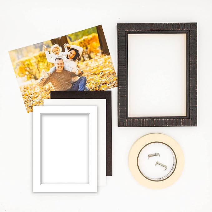 12x12 Mat for 8x8 Photo - Precut White on White Double Mat Picture Matboard for Frames Measuring 12 x 12 Inches - Bevel Cut Matte to Display Art Measuring 8 x 8 Inches - Acid Free ONE MAT