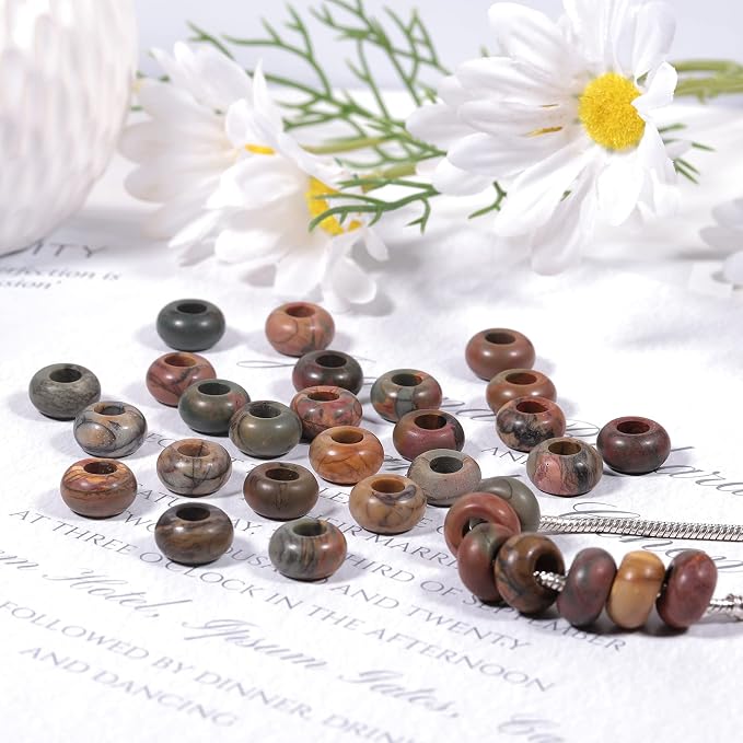 TUMBEELLUWA Natural Gemstone Beads - Image 3