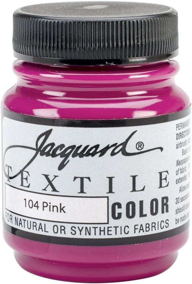Jacquard Fsabric Paint 2.25 Oz Pink by Jacquard