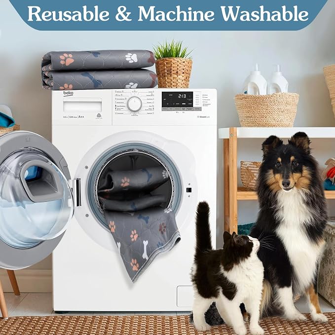 Washable Pee Pads for Dogs 72"x72", Reusable Puppy Pads Extra Large Upgrade - Image 5