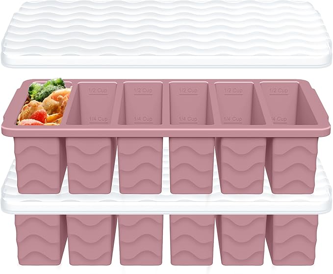 1/2 Cup Silicone Freezer Molds by Aopigavi