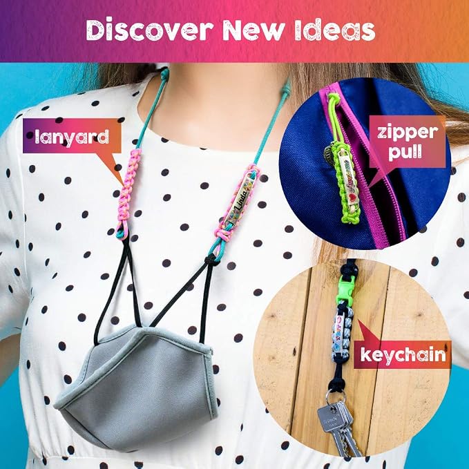 Glittery Garden Paracord Bracelet Making Kit - Image 6