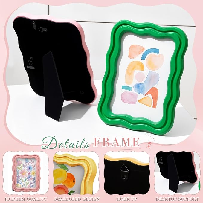 Vicenpal Scalloped Picture Frame - Image 2
