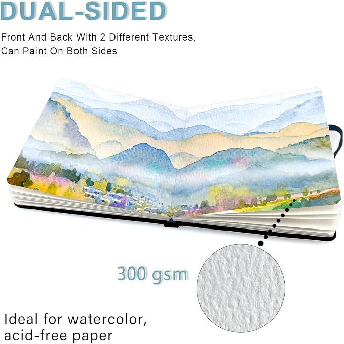 E-WEICHEN 5x5 Handmade Handy Portable Cloth Fabric Hardcover Sewing Binding - Image 4