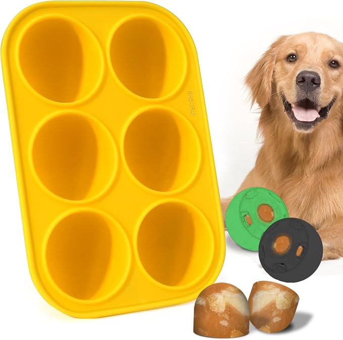 BABORUI 6 Cavities Dog Treat Molds by BABORUI
