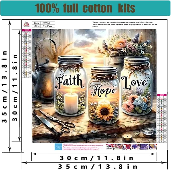 Stamped Cross Stitch Kits for Adults - Image 4