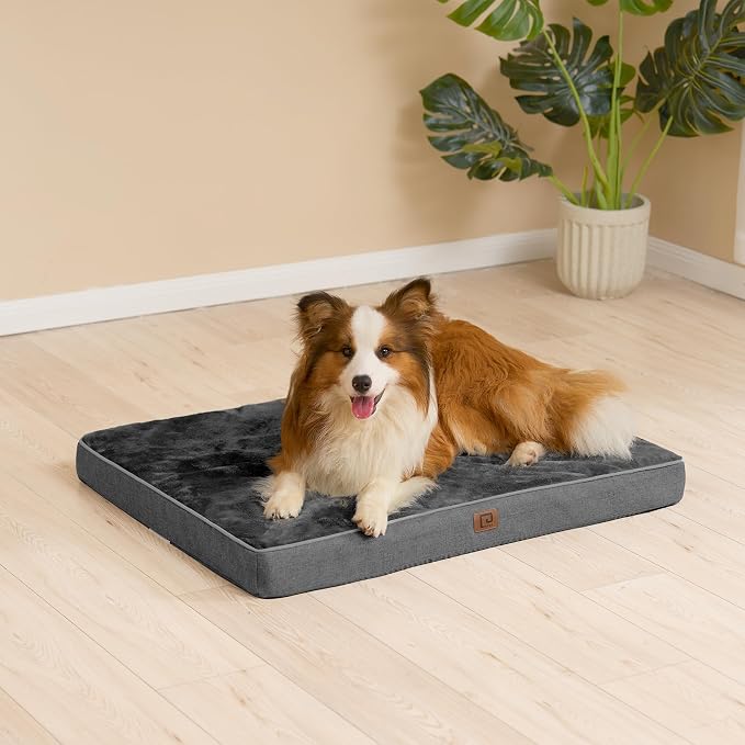 EHEYCIGA Waterproof Dog Bed Orthopedic 41"x27", Memory Foam Pet Bed - Image 8