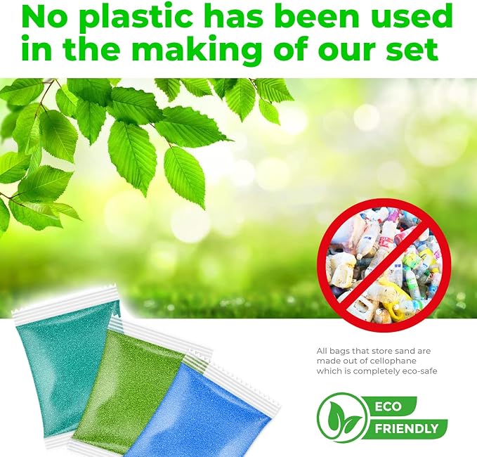 ALEXES Sand Art Kits for Kids – Sand Coloring Kit - Image 7