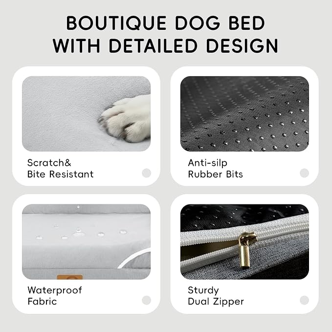 Homemate Dog Beds Large Sized Dog: 36x27 inch Orthopedic Large Dogs Bed XL - Image 6