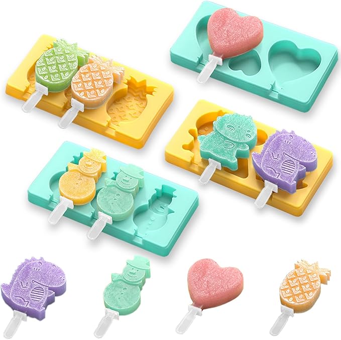 Kids Cartoon Popsicle Molds by Salomayes