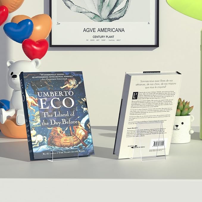 6 Pack Acrylic Book Stand, Easel Stand - Image 6