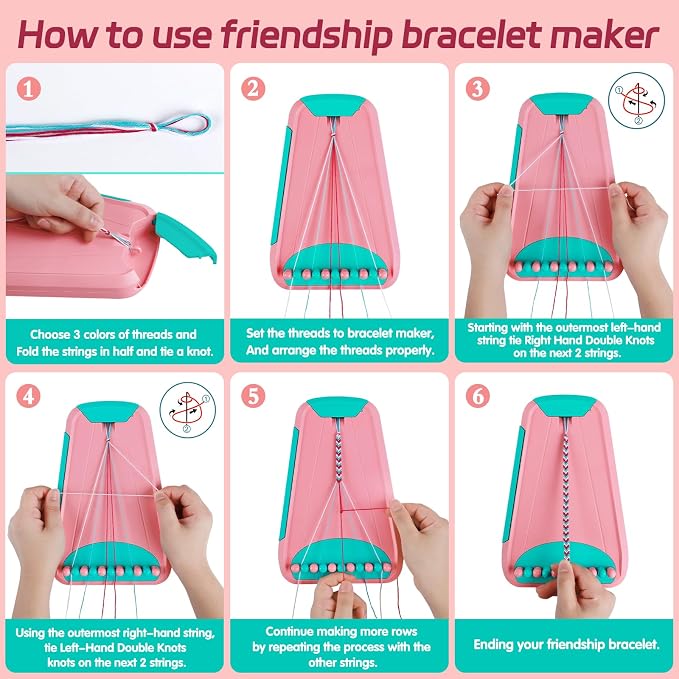 Maynacs Friendship Bracelet Making Kit - Image 7