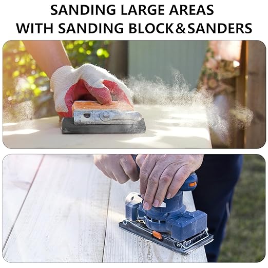 10000 Grit Sandpaper, 9 x 11 Inch Wet Dry Sand Paper Hand Abrasive Sanding Sheets for Wood Metal Automotive Sanding and Polishing, Extra Fine - 5 Sheets
