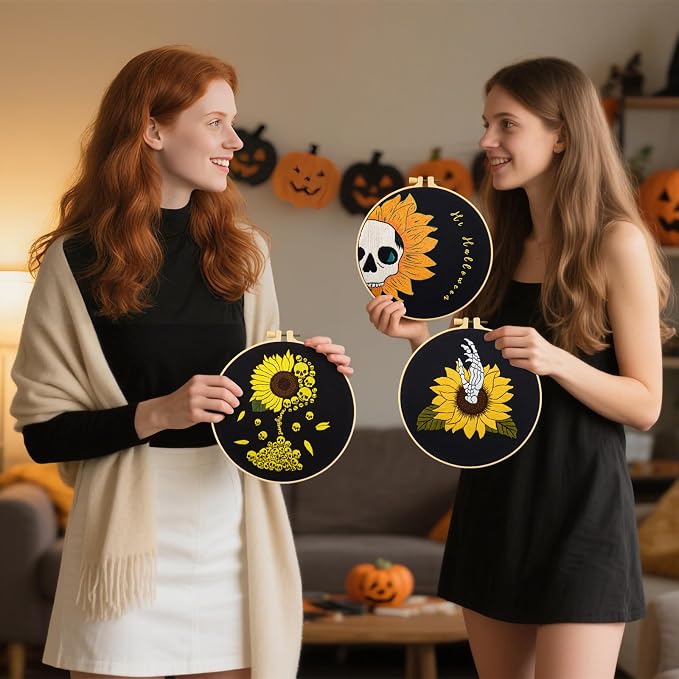 Halloween Gothic Embroidery Kits - Image 6