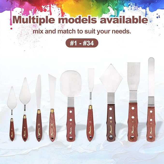 MECCANIXITY Pack of 2 Palette Knife No.16, 9.4" Long - Image 5