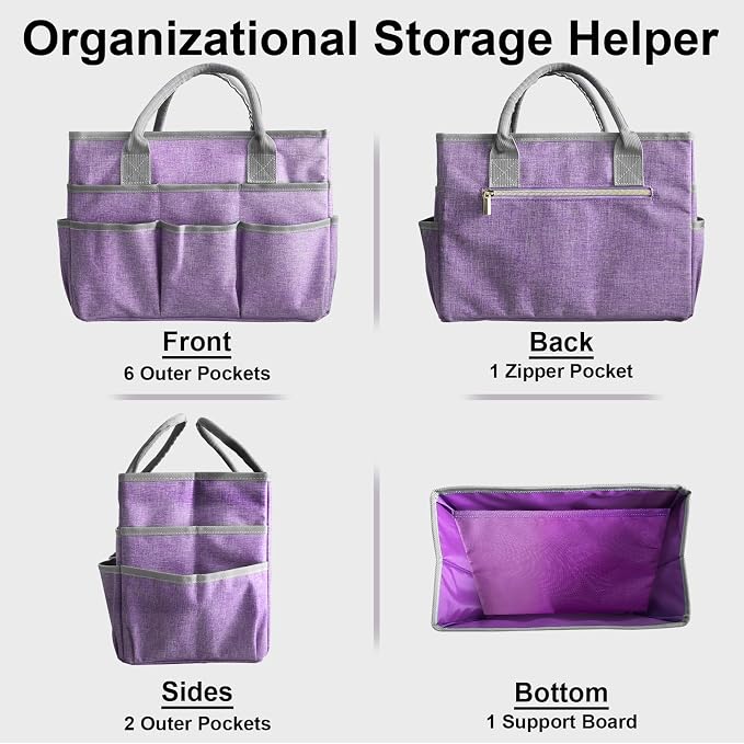 Cupohus Art Organizer Craft Storage Tote Bag - Image 4