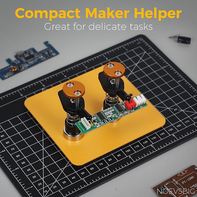 NOEVSBIG Magnetic Helping Hands Clamp Metal, Adjustable Third Hand Soldering - Image 8
