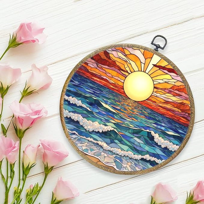 Colorful Boho Waves on The Beach Sunset Gifts - Image 5