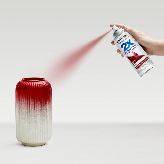 Rust-Oleum Painter's Touch 2X Ultra Cover Spray Paint, Gloss Colonial Red | - Image 6