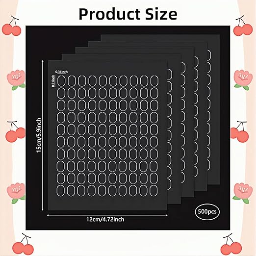500 Pcs Clear Gel Glue Dots, Double Sided Removable Adhesive Dots, Sticky Tack Mounting Putty for Balloons, Crafts, Photos, Home Decor, DIY Party Decorations