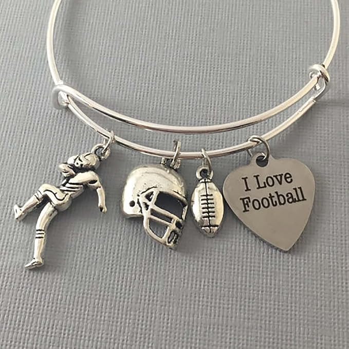 Youdiyla 60PCS Football Theme Charms Collection - Image 6