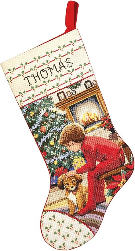 Janlynn Counted Cross Stitch Kit, Waiting by Janlynn