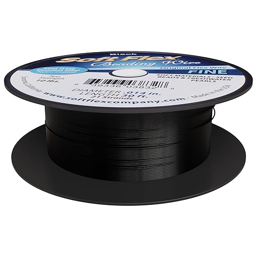 Soft Flex 21 Strand Beading Wire - Fine 0.14 Diameter - 30 Feet Design Wire