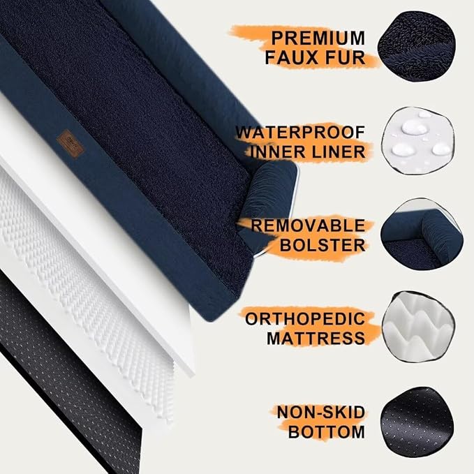 Extra Large Dog Bed-Orthopedic Waterproof XL Dog Bed - Image 5