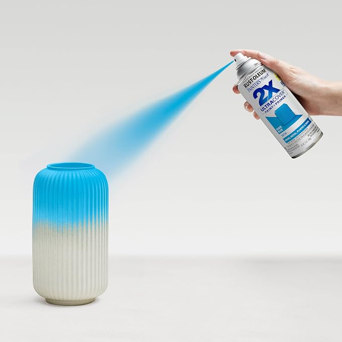 Rust-Oleum Painter's Touch 2X Ultra Cover Spray Paint, Satin Oasis Blue | - Image 6