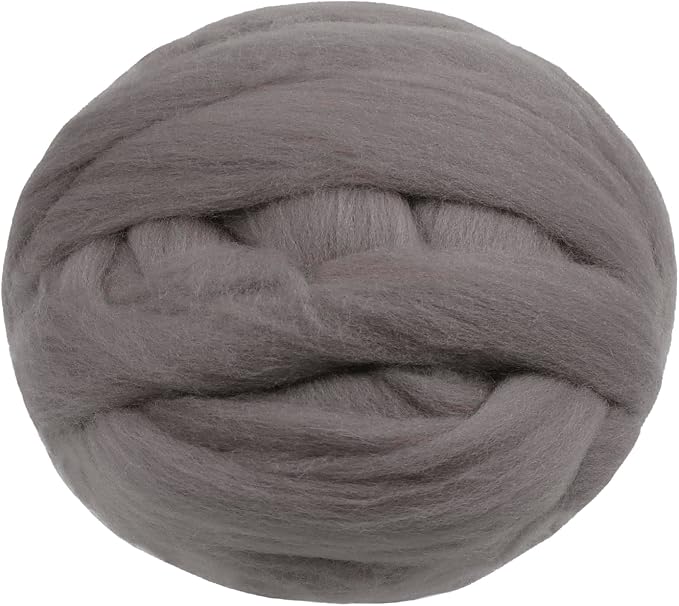 JeogYong Needle Felting Wool, 7.05oz Wool Roving Chunky Wool Yarn, Wet Felting by JeogYong