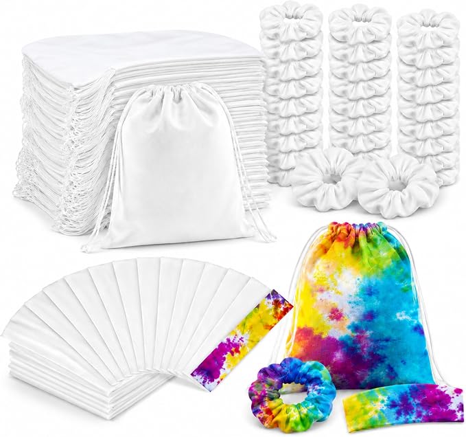 Abbylike 72 Pcs Tie Dye Party Supplies by Abbylike