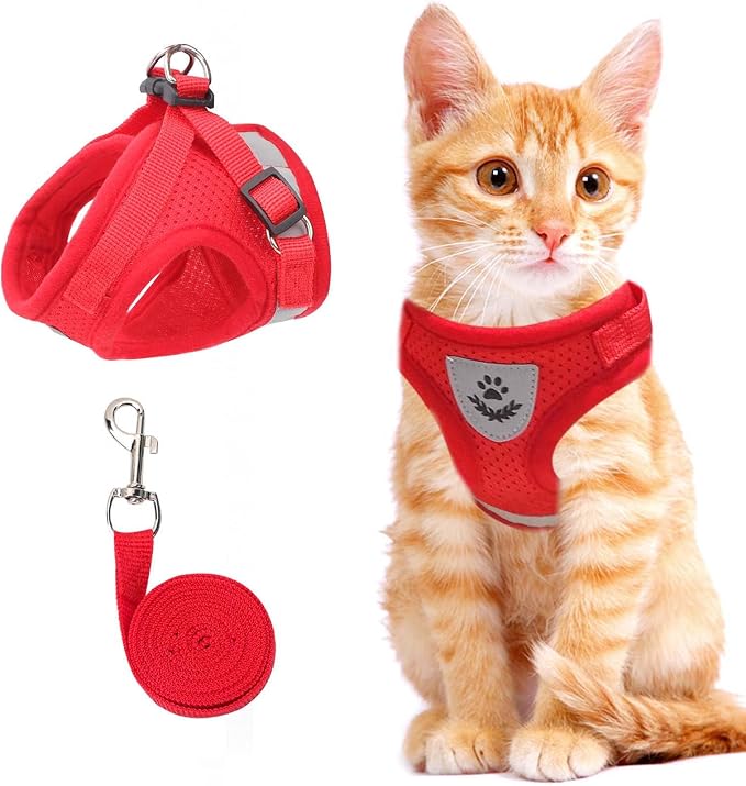 Cat Vest Harness and Small Dog Vest Harness by NCMAMA