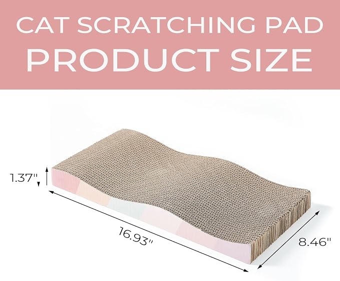 Cat Scratching Board cat Scratcher Cat Scratch Pad Cardboard cat scratchers - Image 2