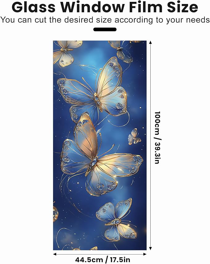 Stained Glass Window Privacy Film Static Cling - Image 2