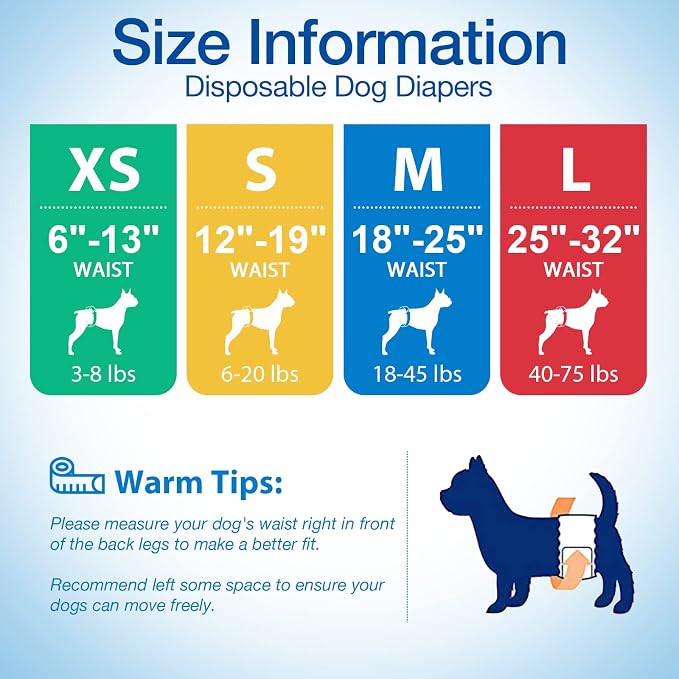 Pet Soft Disposable Male Wrap Dog Diaper - Image 5