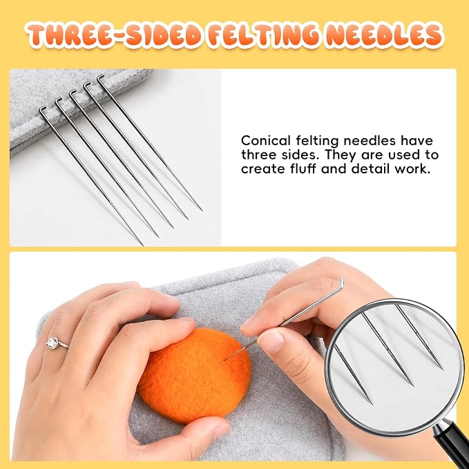 30-Piece Felting Needles Set - Image 4