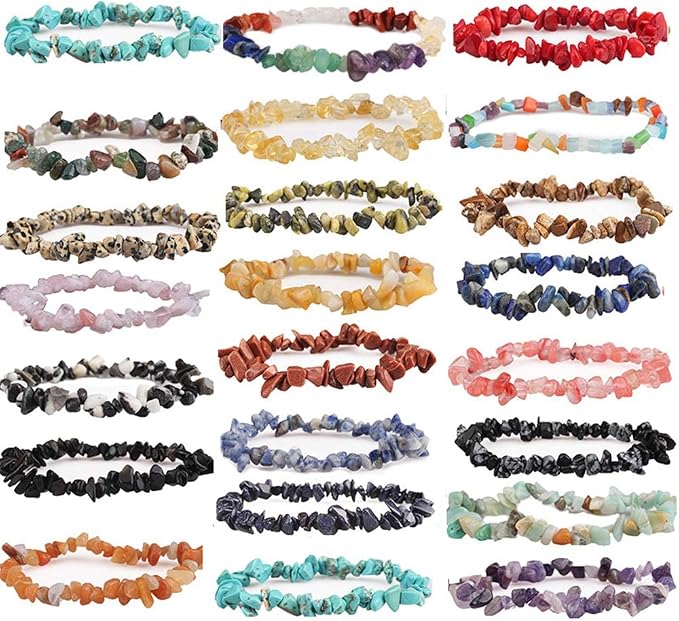 Natural Chip Stone Beads Blue Sandstone 5-8mm About 400 Pieces Irregular - Image 6