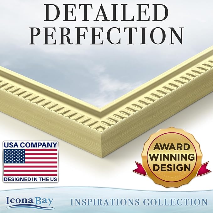 Icona Bay 4x6 Picture Frames, 6 Pack, Contemporary, Inspirations | These Icona - Image 2