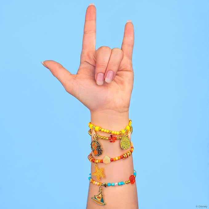Fashion Angels Disney Moana 2 Tropical Tide Jewelry Design Kit | Includes - Image 5