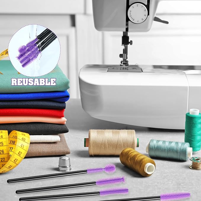 20 Pcs Nook and Cranny Sewing Machine Cleaning Brushes - Image 6