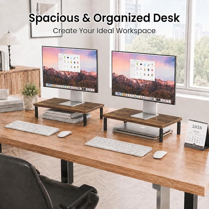 OPNICE Adjustable Monitor Stand Riser - Image 3