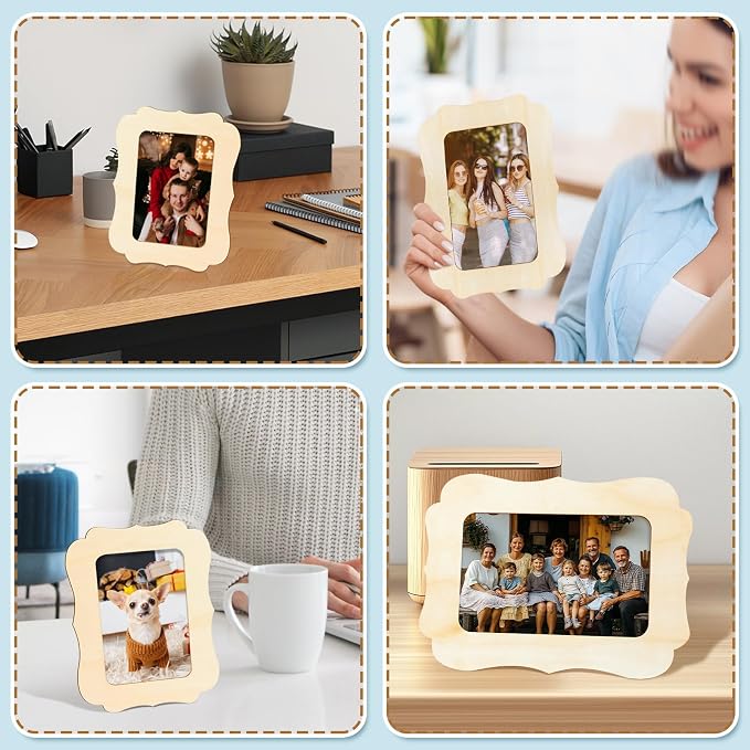 VOKOY 30 Pack Wooden Picture Frames - Image 7