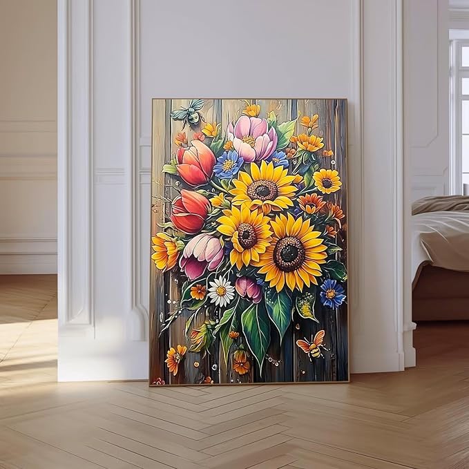 VeGuude Flowers Diamond Art Kits - Image 6