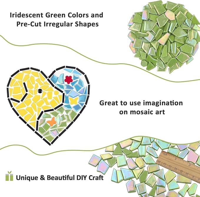 Youway Style Iridescent Glass Mosaic Tiles - Image 8