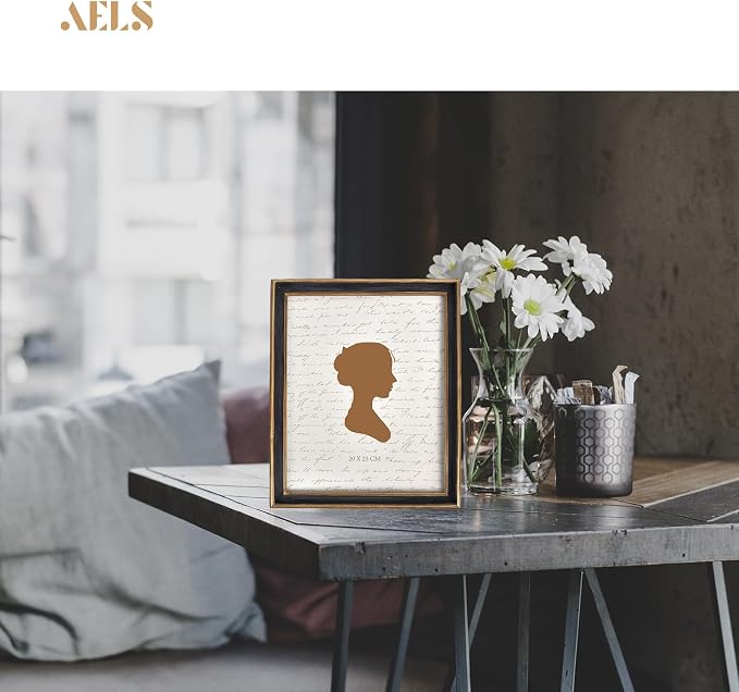 AELS 8x10 Inch Vintage Picture Frame, Elegant Antique Photo Frames - Image 6
