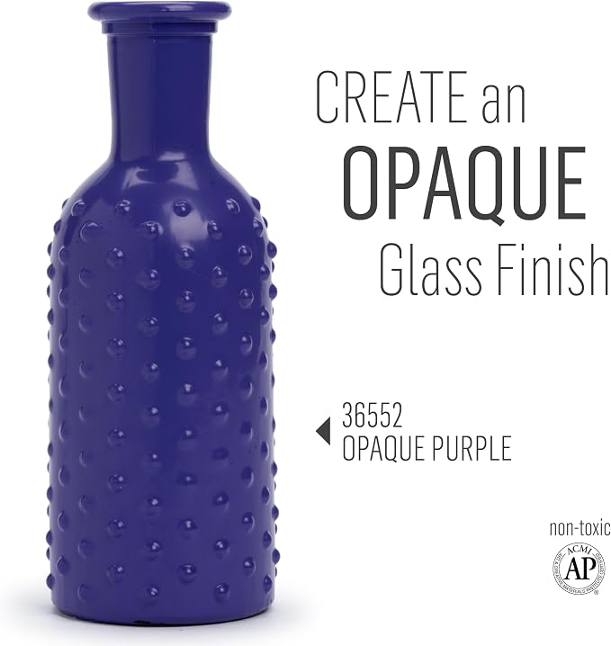 FolkArt Murano Opaque Acrylic Glass Paint, 2 fl oz - Image 3